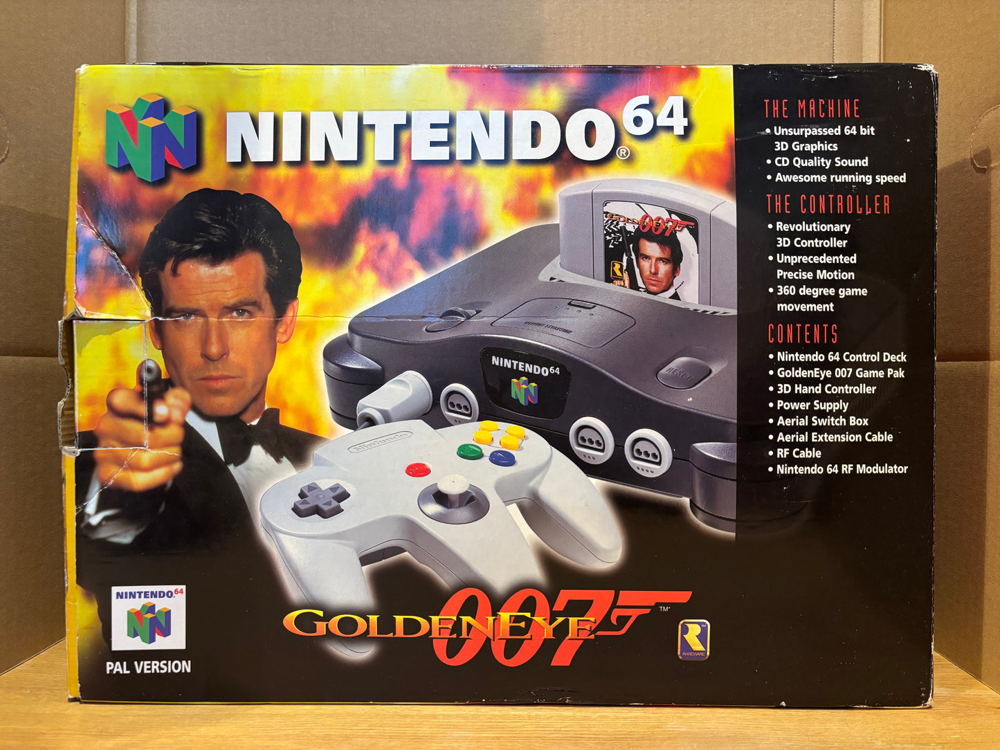 Nintendo 64 Console | Limited Edition Goldeneye Box! | Boxed Complete