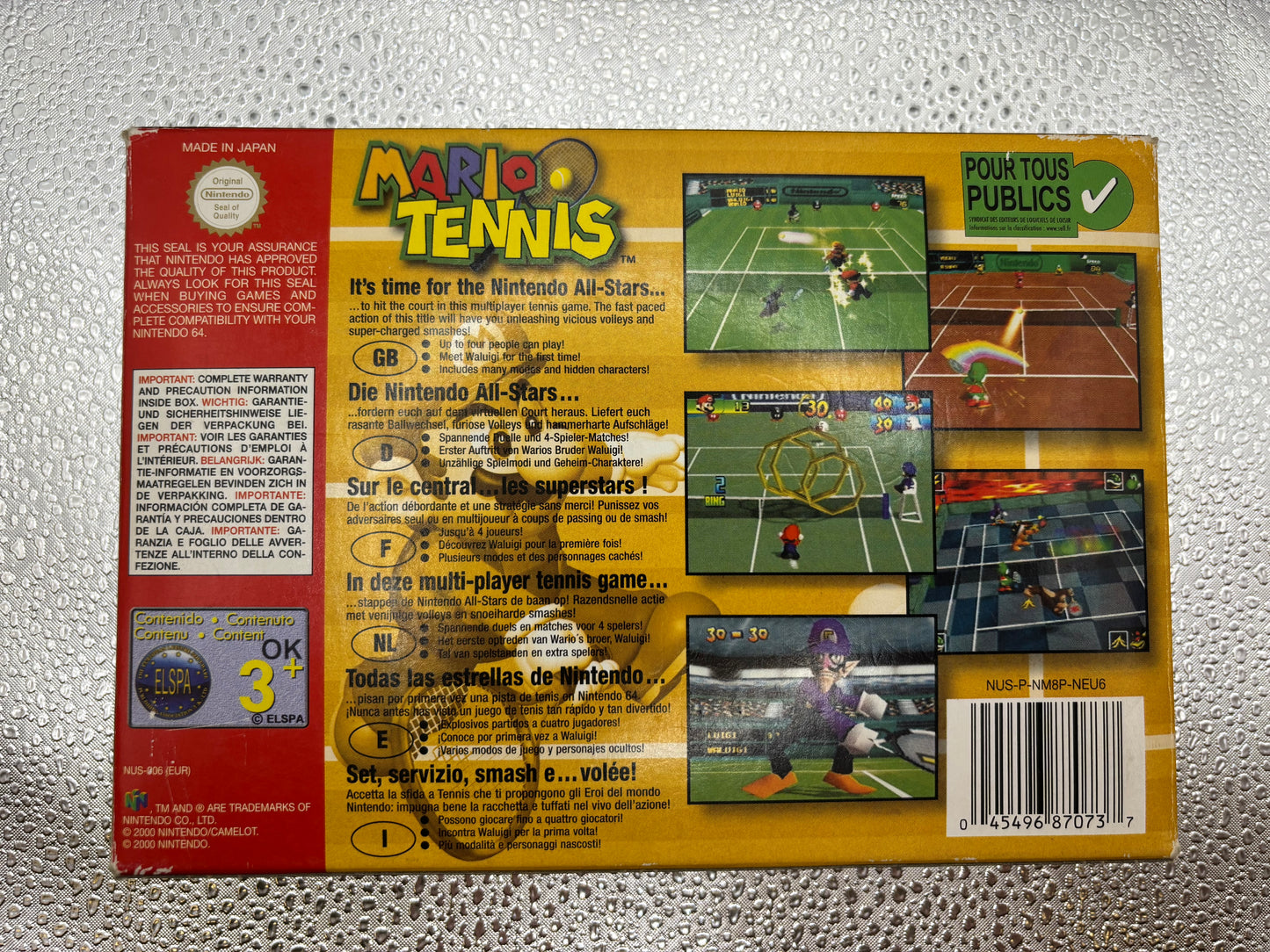 Mario Tennis - Nintendo 64 | Boxed Complete