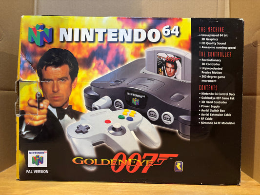 Nintendo 64 Console | Limited Edition Goldeneye Box! | Boxed Complete