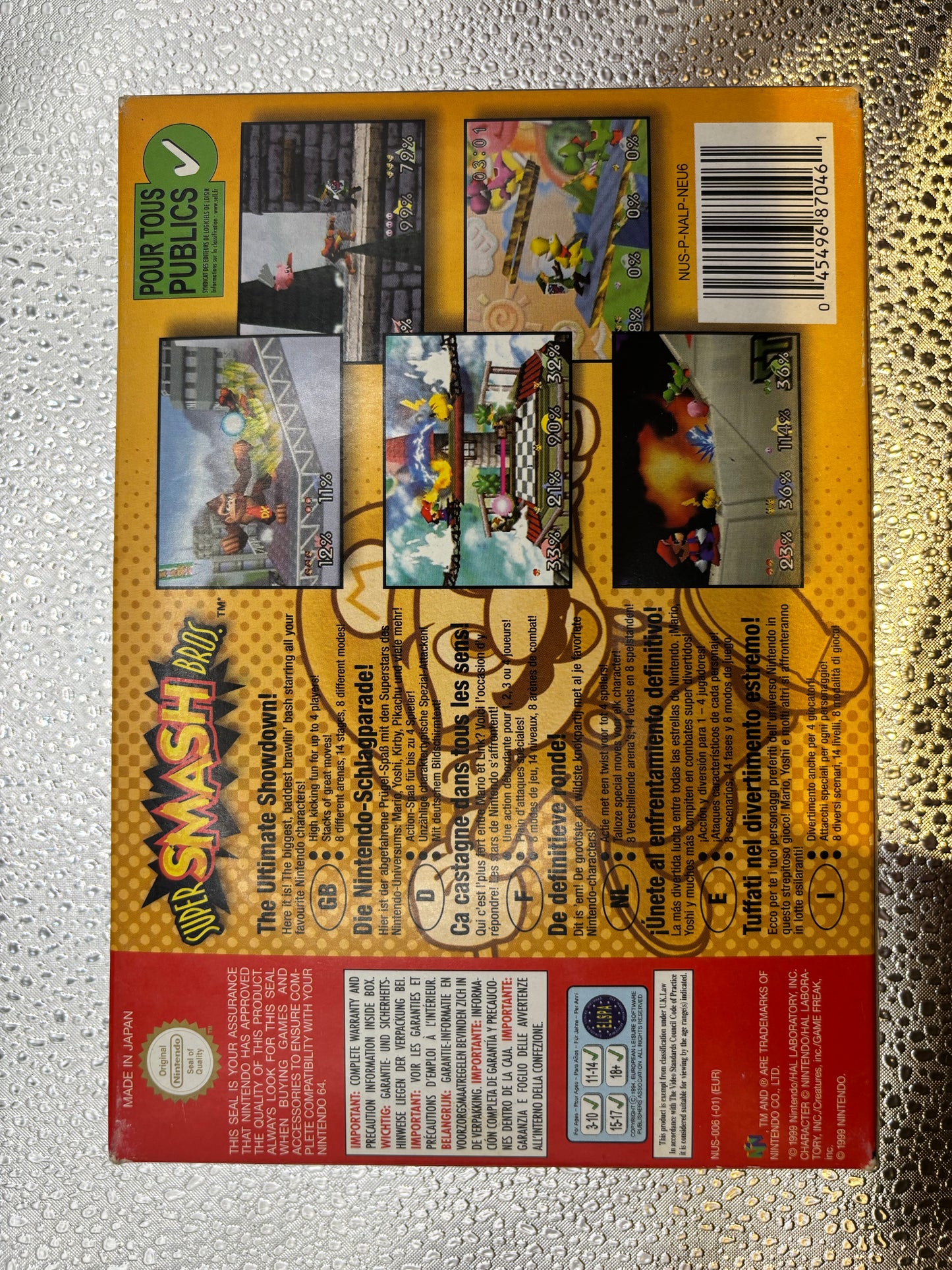 Super Smash Bros - Nintendo 64 | Boxed Complete