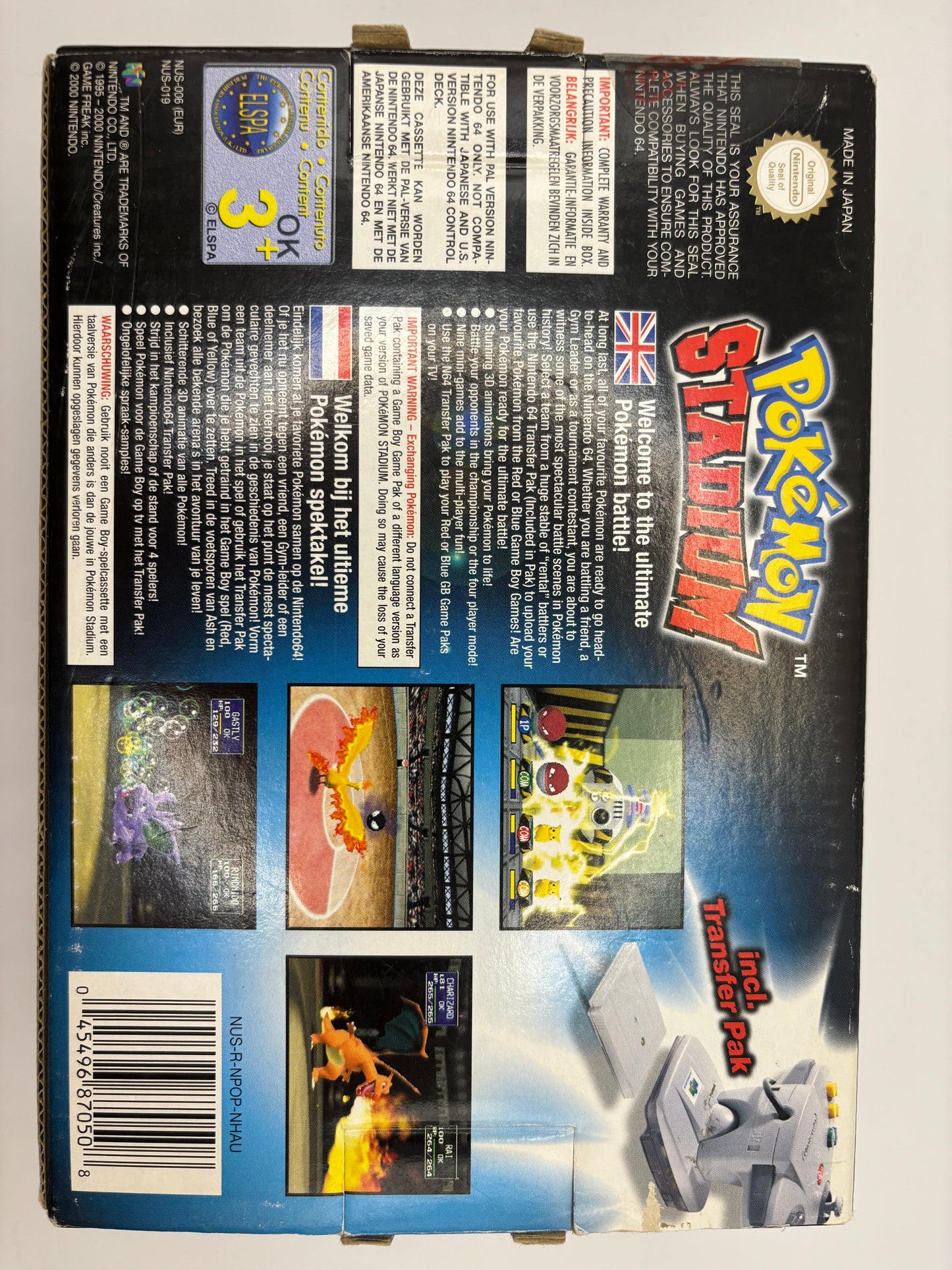 Pokémon Stadium - Nintendo 64 | Boxed