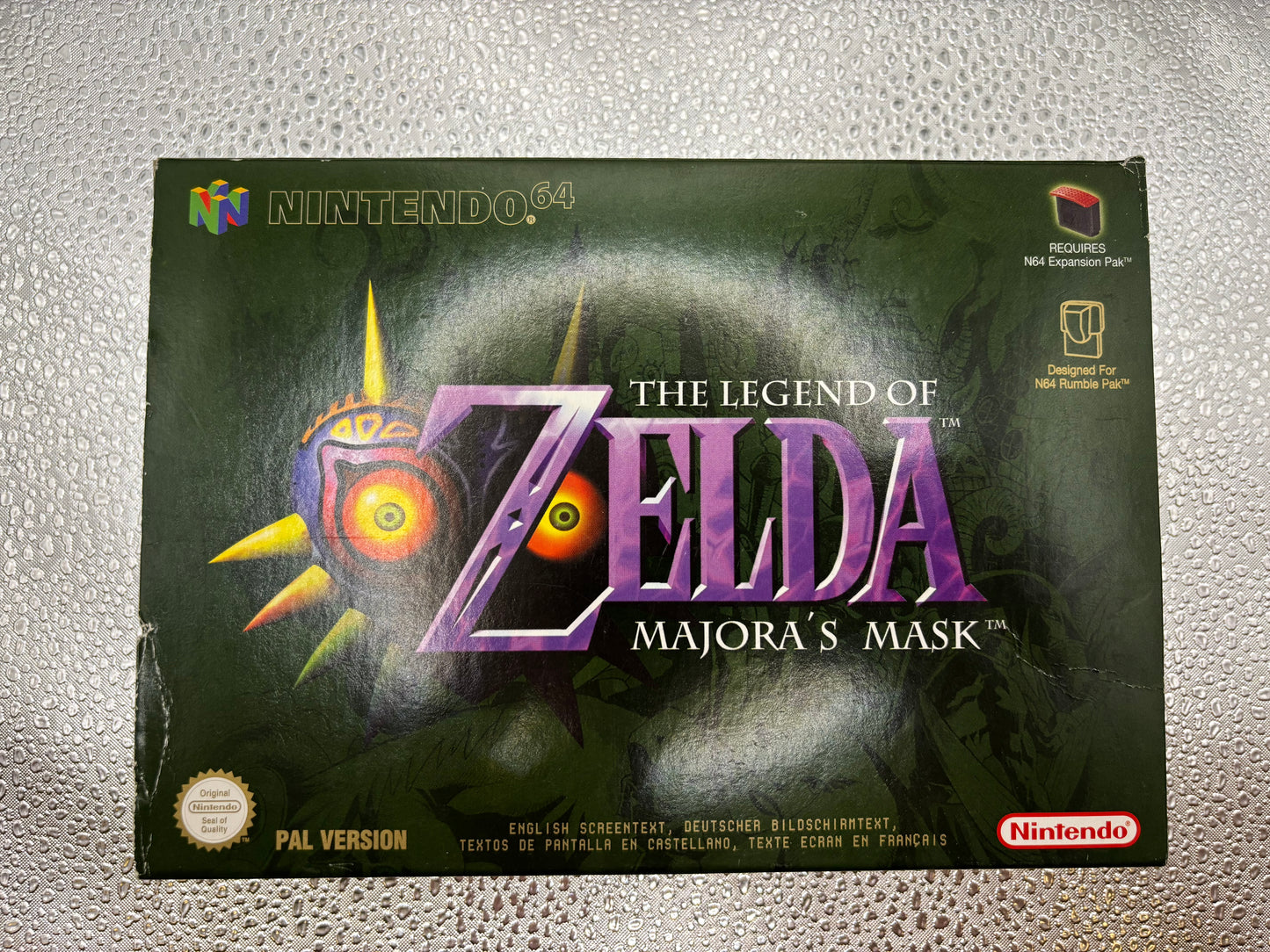 Zelda: Majora’s Mask - Nintendo 64 | Boxed Complete