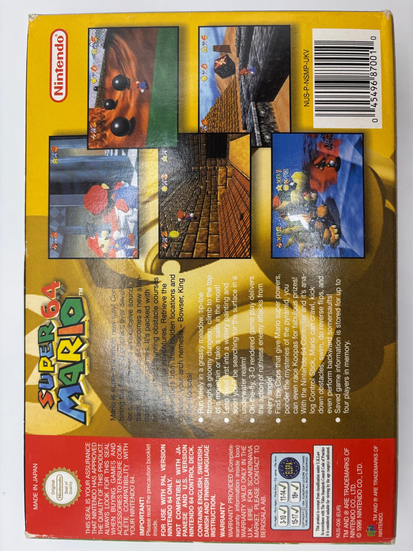 Super Mario 64 - Nintendo 64 | Boxed Complete