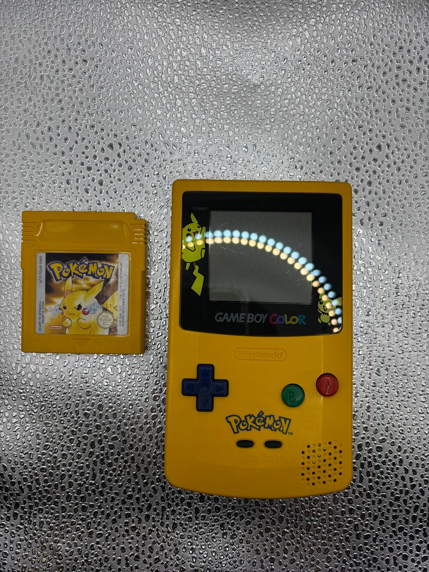 Nintendo Game Boy Color Pikachu Edition | With Pokemon Yellow Version!