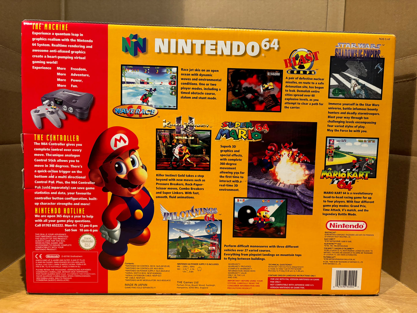 Nintendo 64 Console | Boxed Complete | Excellent Condition!