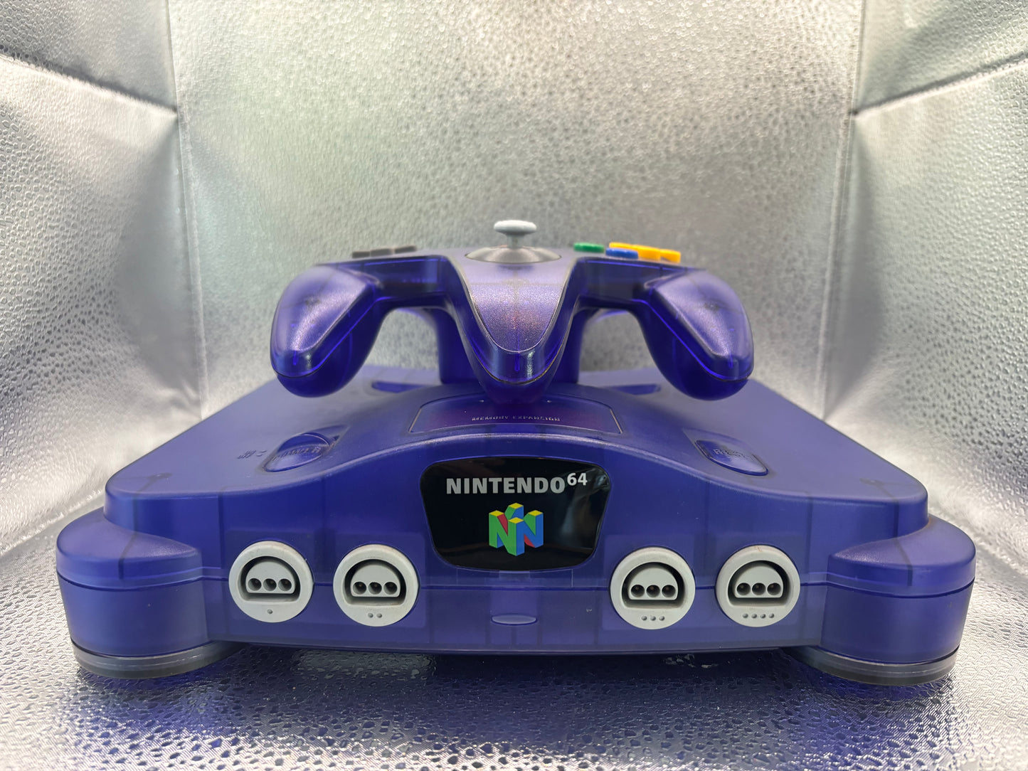 Nintendo 64 Console in Funtastic Grape | Controller + Cables | With Expansion Pack!